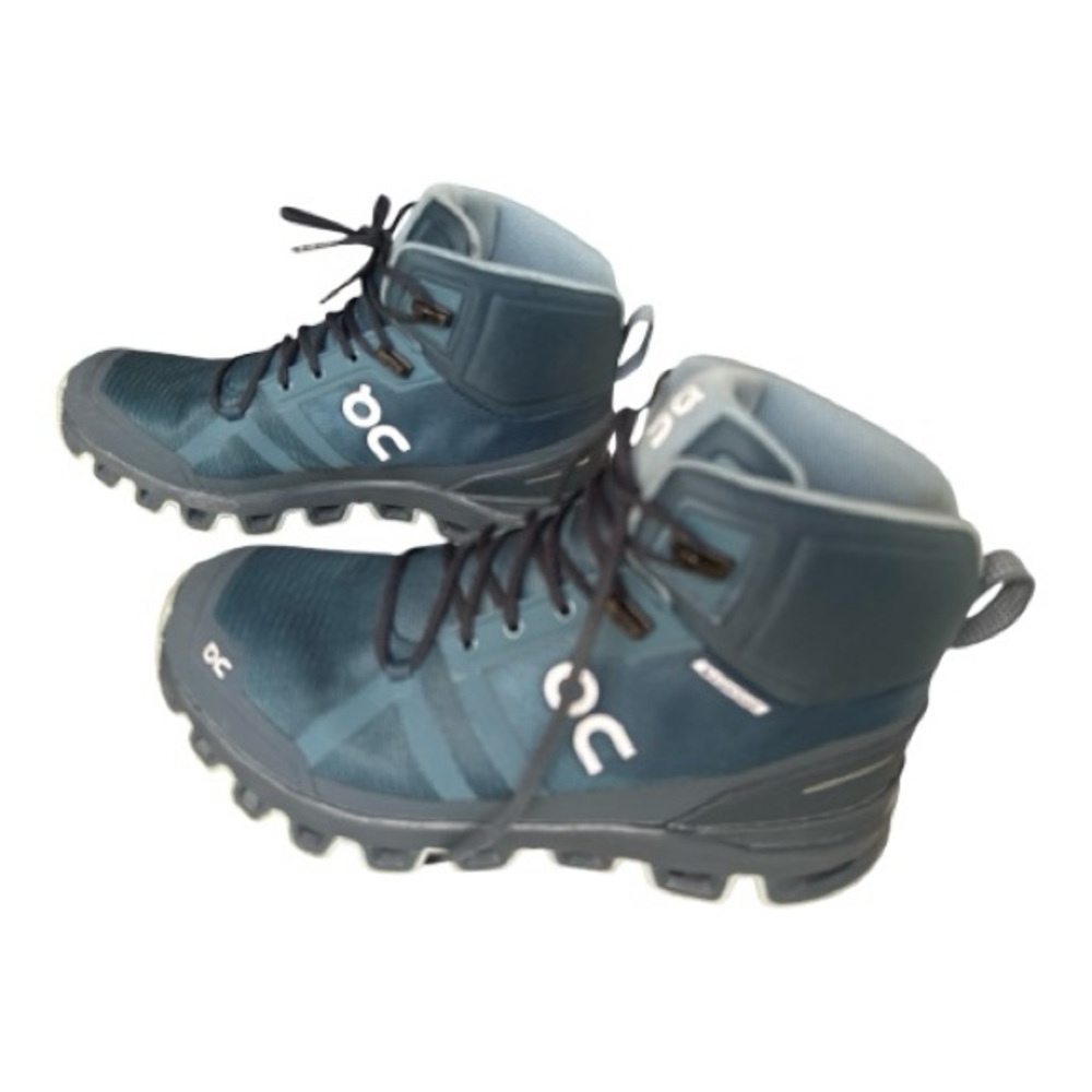 On Running Cloudrock Mid Waterproof Hiking Boots Women’s Size 8 - Picture 7 of 12